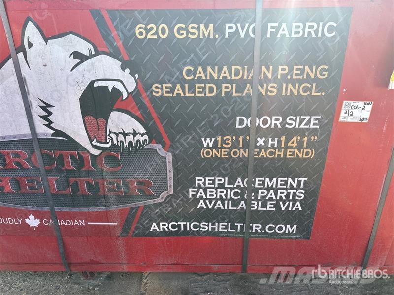 Arctic Shelter 40 Ft x 30 Ft x 22 Ft Storage Building (Unused) Teraskonstruktsiooniga ehitised