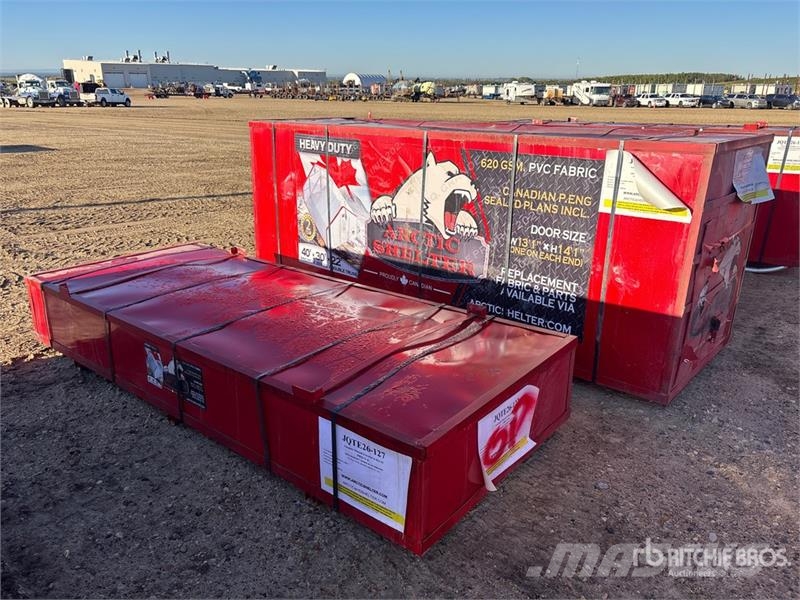 Arctic Shelter 40 Ft x 30 Ft x 22 Ft Storage Building (Unused) Teraskonstruktsiooniga ehitised