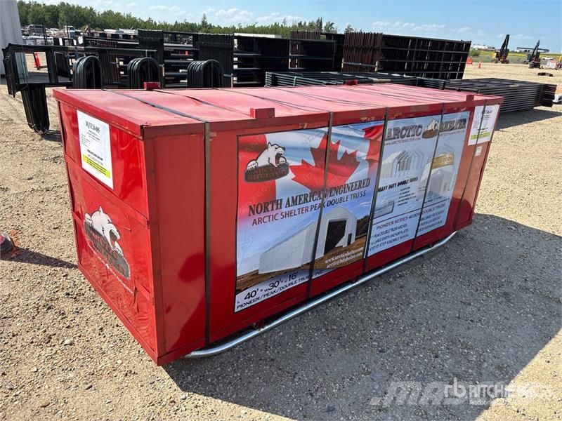 Arctic Shelter 40 Ft x 30 Ft x 16 Ft Peak Double Truss (ROLLING D Stålrammer