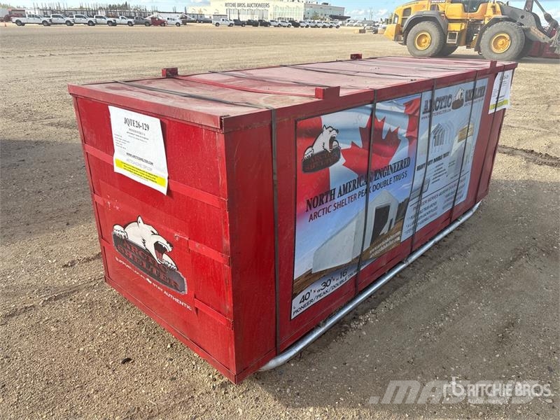 Arctic Shelter 40 ft x 30 ft x 16 ft Storage Building (Unused) Stålrammer