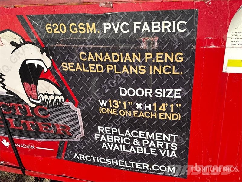 Arctic Shelter 60 ft x 30 ft x 22 ft Storage Building (Unused) Stahlrahmenaufbauten