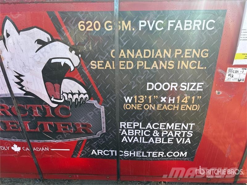 Arctic Shelter 60 Ft x 30 Ft x 22 Ft Storage Building (Unused) Teraskonstruktsiooniga ehitised