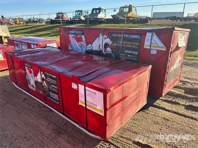 Arctic Shelter 60 ft x 30 ft x 22 ft Storage Building (Unused) Stahlrahmenaufbauten
