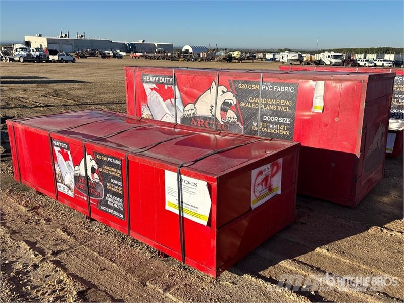 Arctic Shelter 60 Ft x 30 Ft x 22 Ft Storage Building (Unused) Teraskonstruktsiooniga ehitised