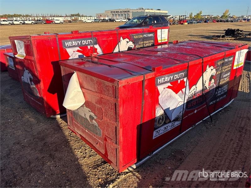 Arctic Shelter 70 ft x 30 ft x 22 ft Storage Building (Unused) Stahlrahmenaufbauten