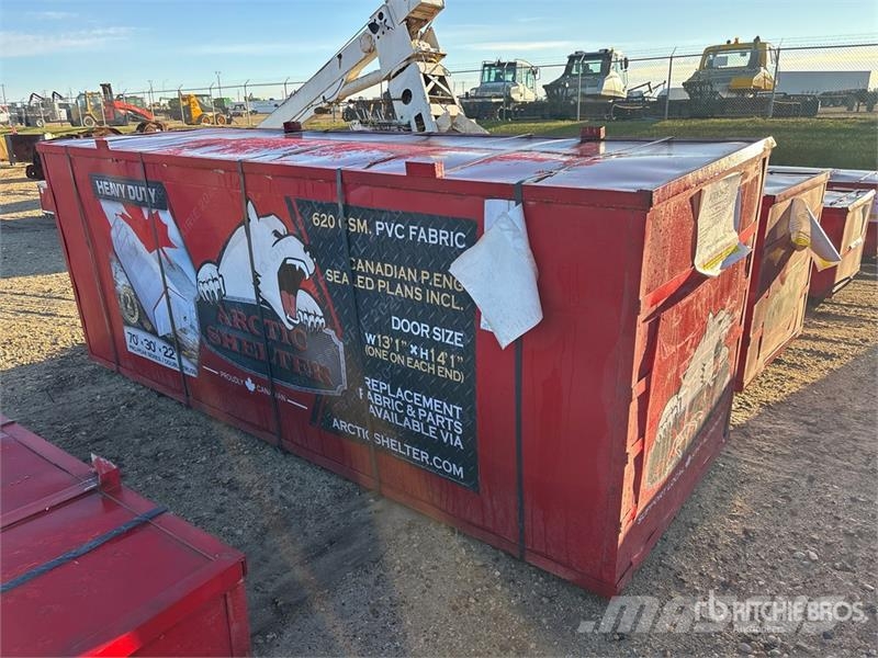 Arctic Shelter 70 ft x 30 ft x 22 ft Storage Building (Unused) Stahlrahmenaufbauten
