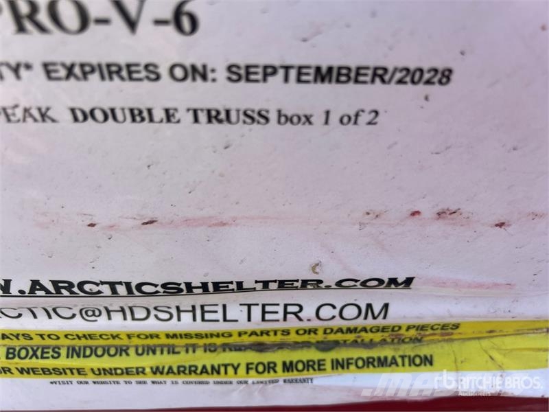 Arctic Shelter 70 ft x 30 ft x 22 Ft Peak Double Truss Storage Bu Edificación de acero