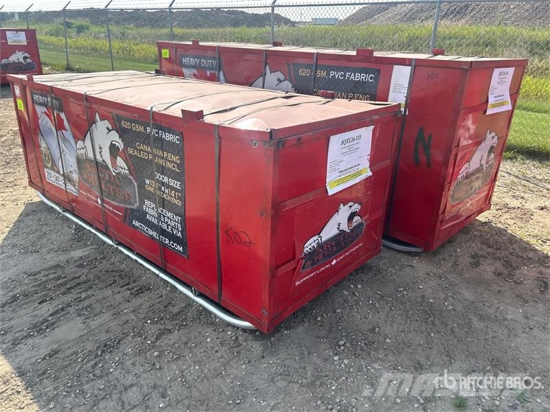 Arctic Shelter 70 ft x 30 ft x 22 Ft Peak Double Truss Storage Bu Edificación de acero