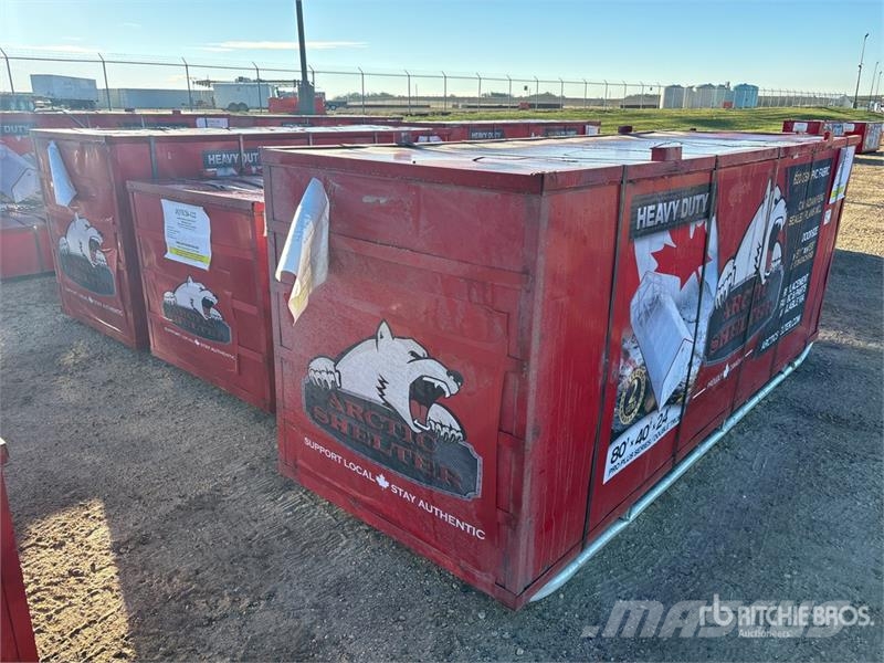 Arctic Shelter 80 ft x 40 ft x 24 ft Storage Building (Unused) Teraskonstruktsiooniga ehitised