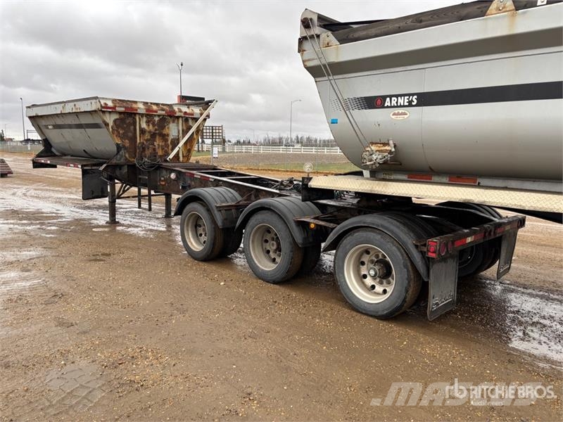 Arnes 15 ft Super B-Train Lead Side Dump Trailer مقطورات قلابة