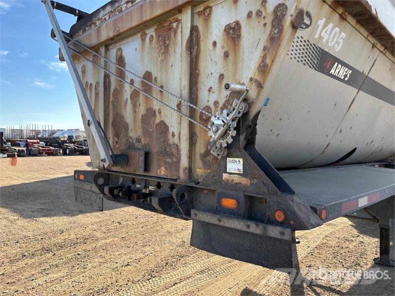 Arnes 15 ft Super B-Train Lead Side Dump Trailer Самоскиди