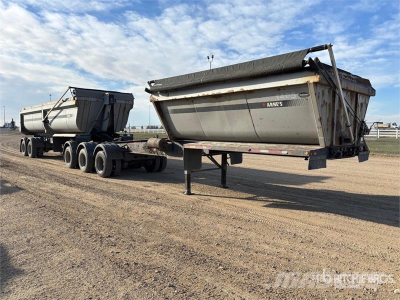 Arnes 15 ft Super B-Train Lead Side Dump Trailer Самоскиди