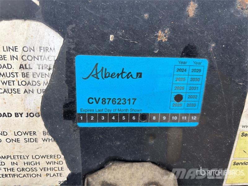Arnes 15 ft Super B-Train Lead Side Dump Trailer مقطورات قلابة