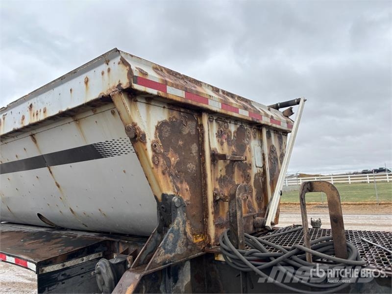 Arnes 15 ft Super B-Train Lead Side Dump Trailer مقطورات قلابة