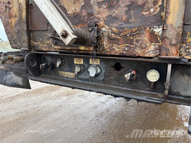 Arnes 15 ft Super B-Train Lead Side Dump Trailer مقطورات قلابة
