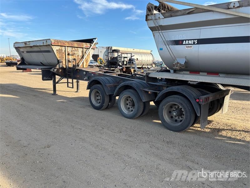 Arnes 15 ft Super B-Train Lead Side Dump Trailer Самоскиди