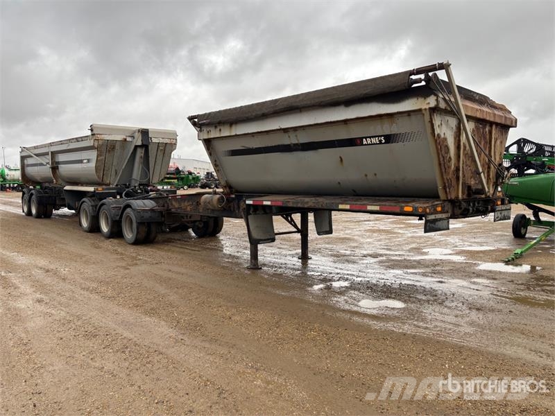 Arnes 15 ft Super B-Train Lead Side Dump Trailer مقطورات قلابة