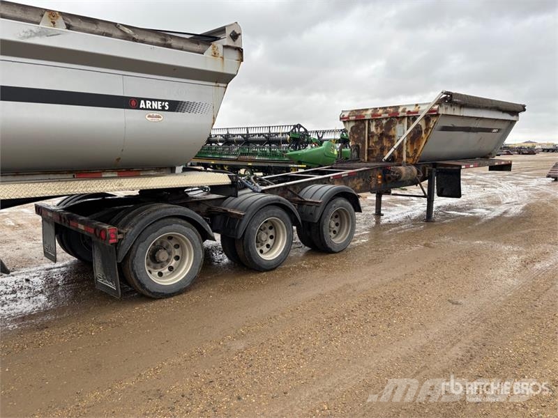 Arnes 15 ft Super B-Train Lead Side Dump Trailer مقطورات قلابة