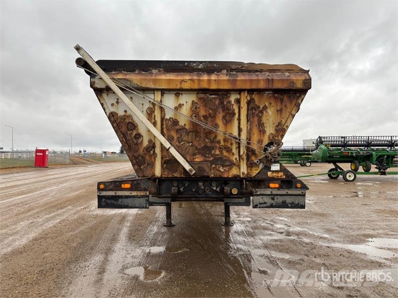 Arnes 15 ft Super B-Train Lead Side Dump Trailer مقطورات قلابة