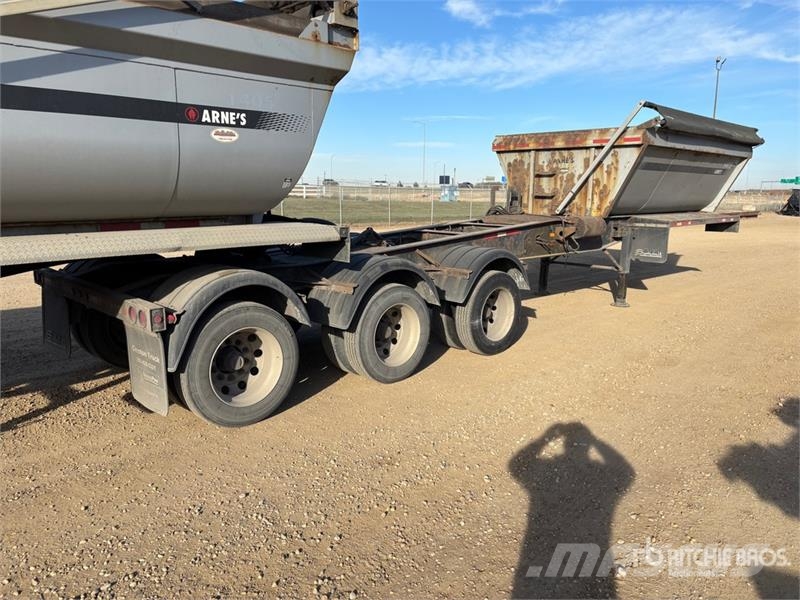 Arnes 15 ft Super B-Train Lead Side Dump Trailer Самоскиди