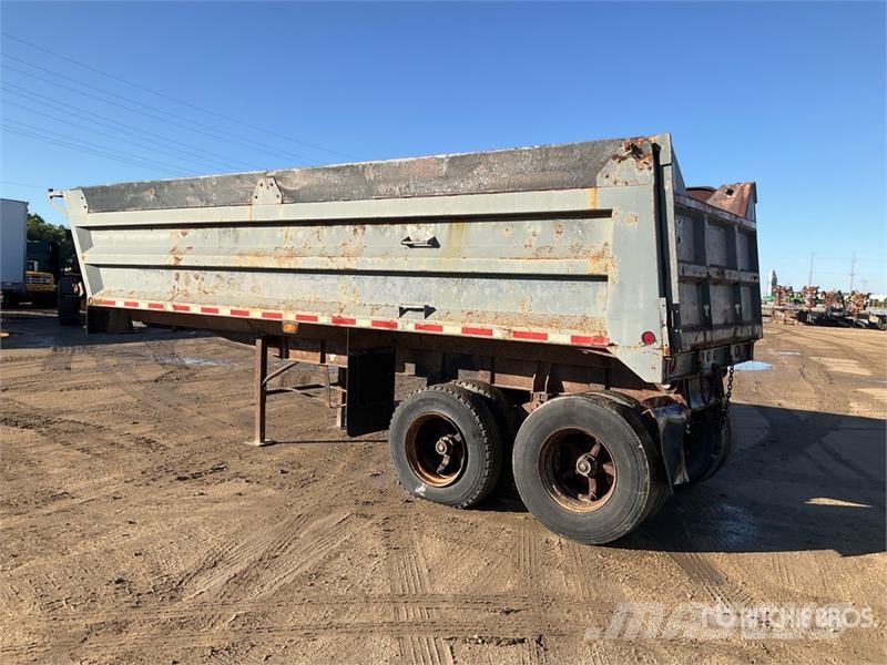 Arnes 23 ft T/A End Dump Trailer (Inoperable) Remorque benne