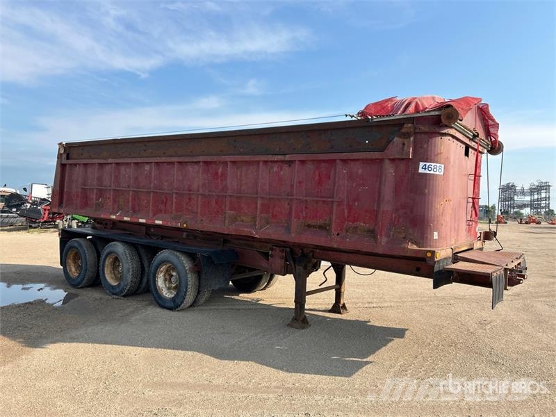 Arnes 27 ft Tri/A End Dump Trailer Bañera