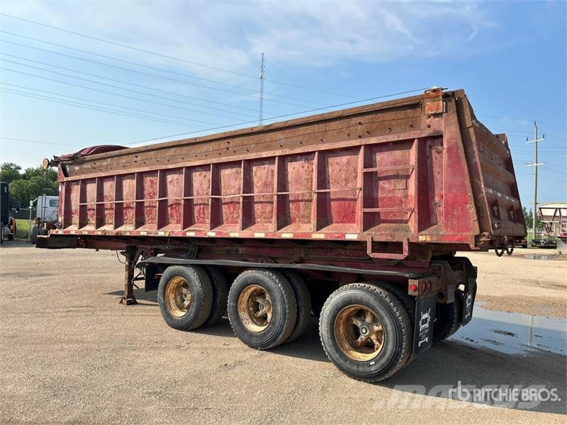 Arnes 27 ft Tri/A End Dump Trailer Bañera