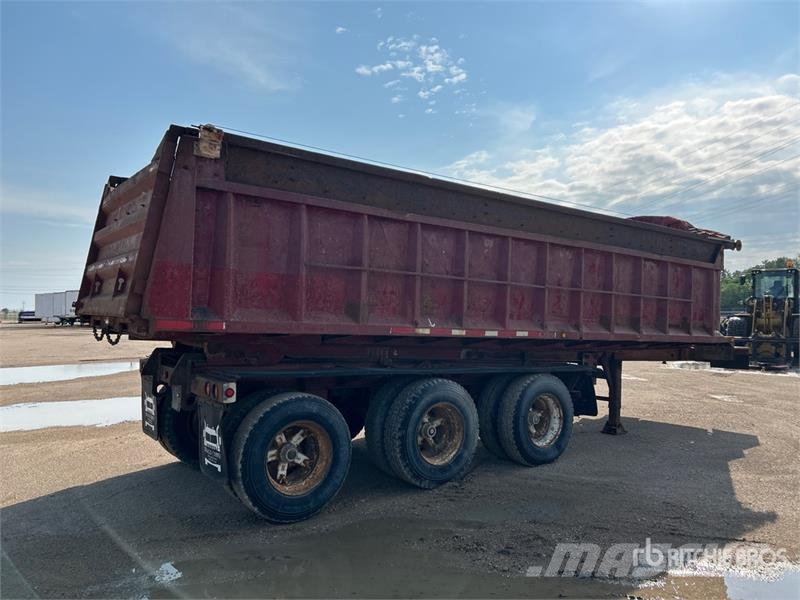 Arnes 27 ft Tri/A End Dump Trailer Bañera