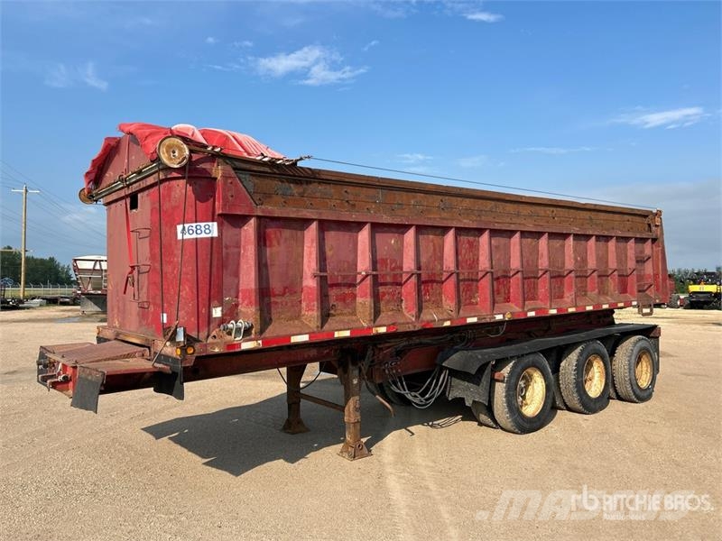 Arnes 27 ft Tri/A End Dump Trailer Bañera
