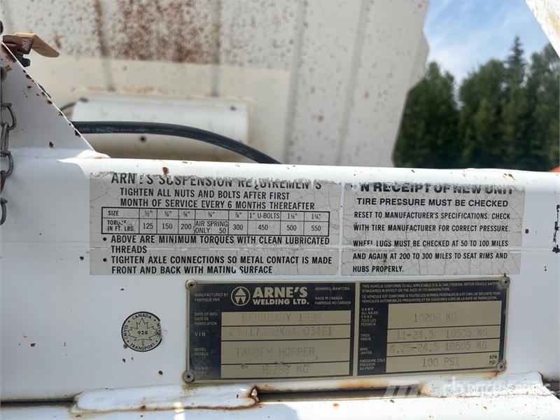 Arnes 29 ft T/A Belly Dump Trailer Kiper prikolice