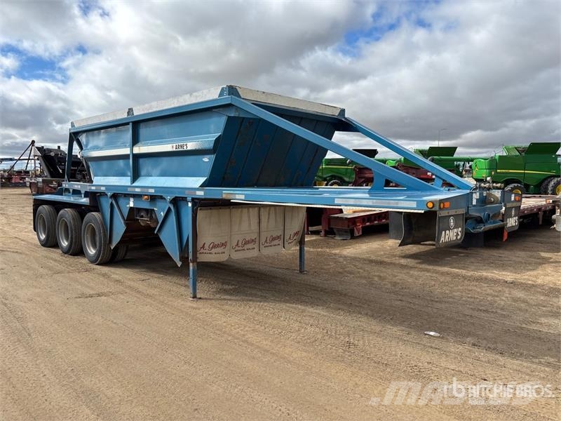 Arnes 36 ft Tri/A Belly Dump Trailer Kipper