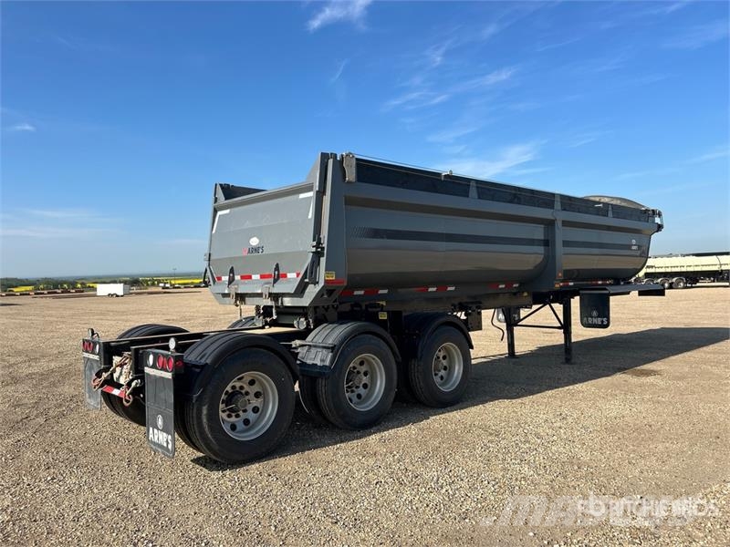 Arnes 374 TR Tri/A Sliding Trombone End Dump Trailer Remorque benne
