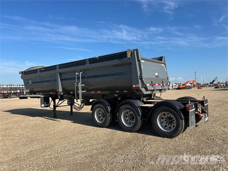 Arnes 374 TR Tri/A Sliding Trombone End Dump Trailer Remorque benne
