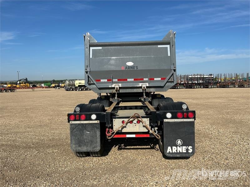 Arnes 374 TR Tri/A Sliding Trombone End Dump Trailer Remorque benne