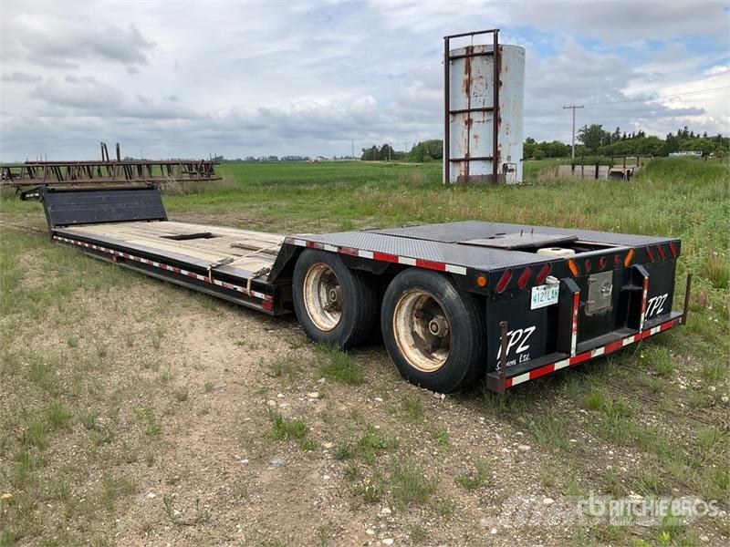 Arnes 45 ft T/A Folding Neck Trailer Góndola de cama rebajada