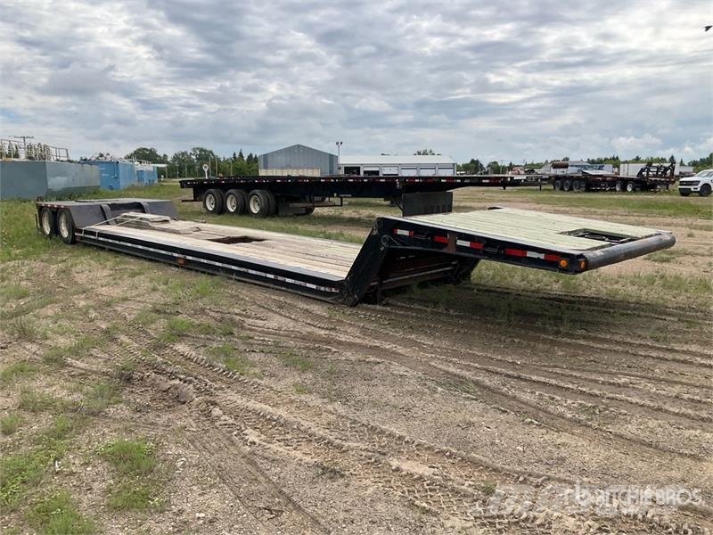 Arnes 45 ft T/A Folding Neck Trailer Góndola de cama rebajada