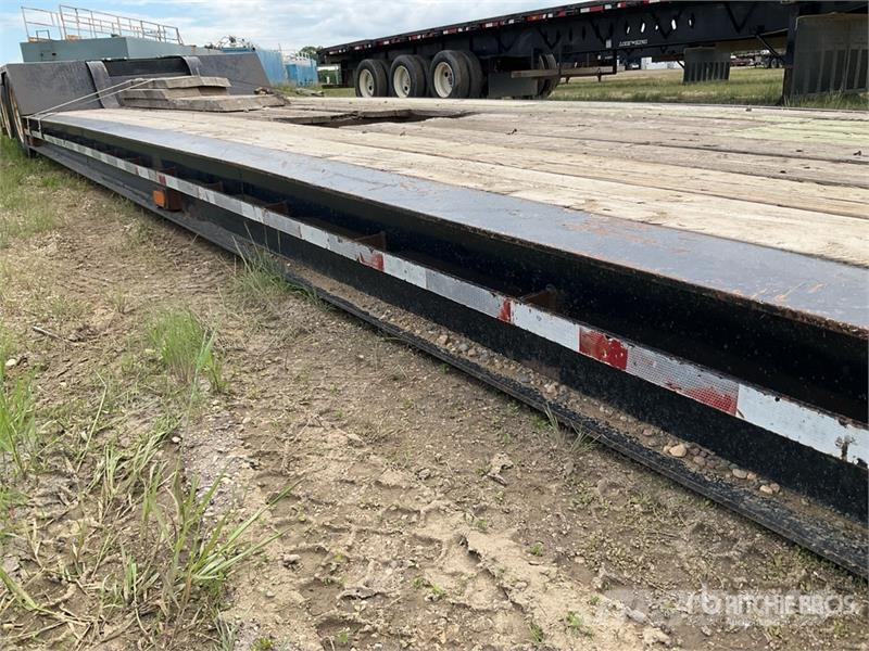 Arnes 45 ft T/A Folding Neck Trailer Góndola de cama rebajada