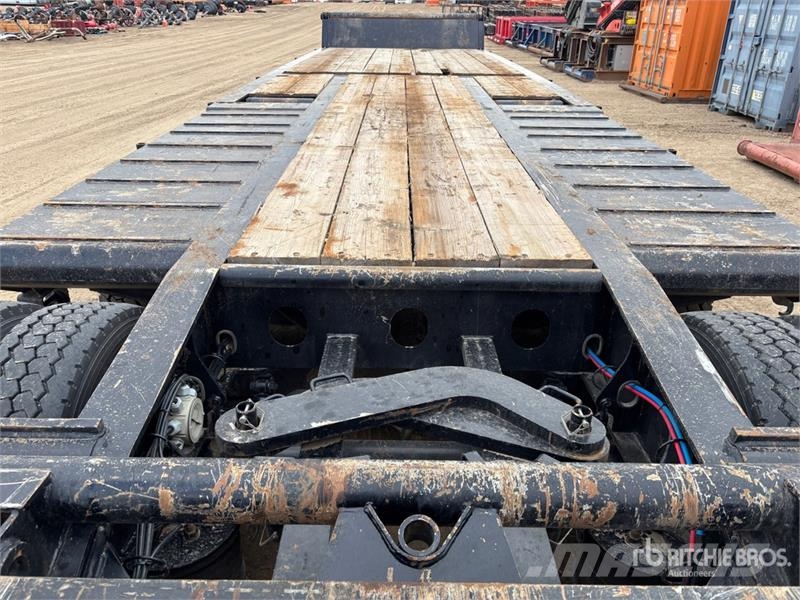 Arnes 50 ton 53 ft Tri/A Folding Neck Trailer Nizki nakladalci