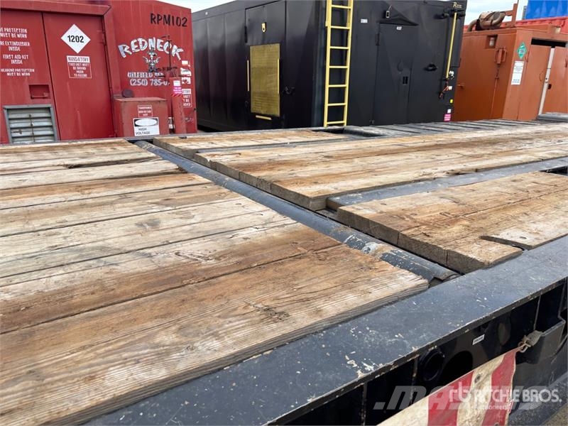 Arnes 50 ton 53 ft Tri/A Folding Neck Trailer Nizki nakladalci