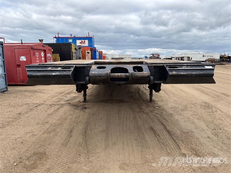 Arnes 50 ton 53 ft Tri/A Folding Neck Trailer Nizki nakladalci