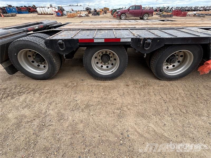 Arnes 50 ton 53 ft Tri/A Folding Neck Trailer Nizki nakladalci