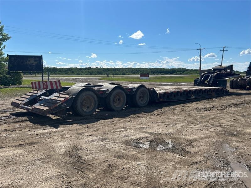 Arnes 63 ton Tri/A Removable Gooseneck Lowboy Trailer Nizki nakladalci