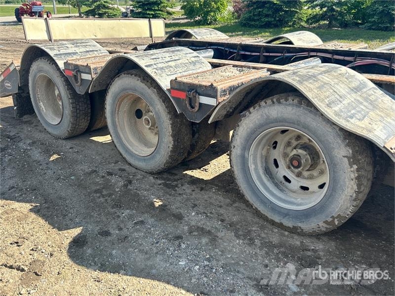 Arnes 63 ton Tri/A Removable Gooseneck Lowboy Trailer Nizki nakladalci