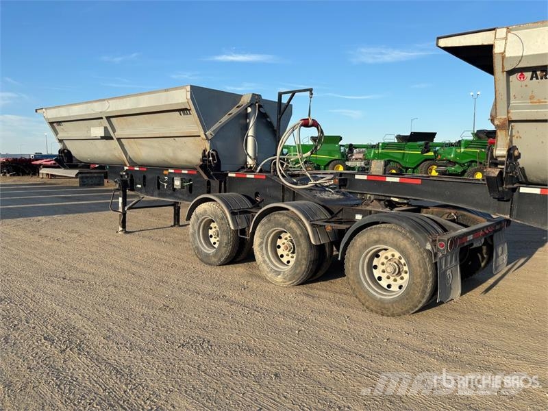 Arnes lead 20 ft Super B-Train Lead Side Dump Trailer Tippsläp