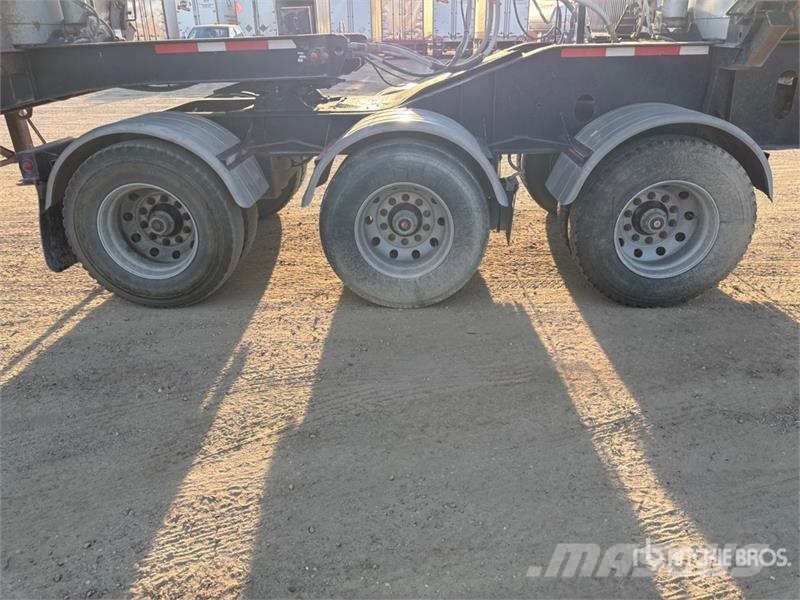 Arnes lead 20 ft Super B-Train Lead Side Dump Trailer Tippsläp