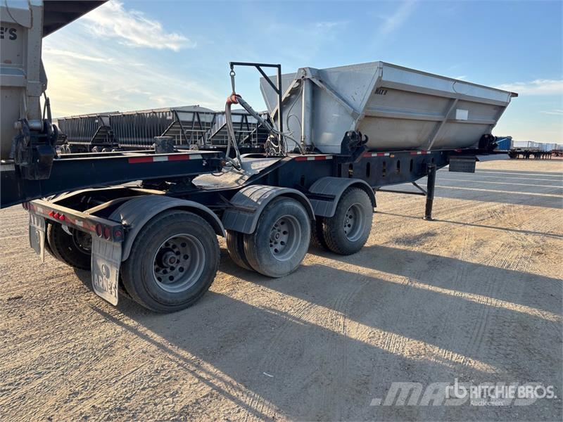 Arnes lead 20 ft Super B-Train Lead Side Dump Trailer Tippsläp