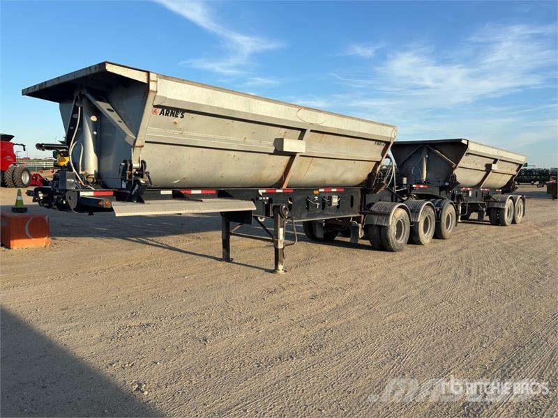 Arnes lead 20 ft Super B-Train Lead Side Dump Trailer Tippsläp