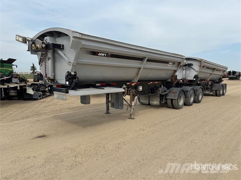 Arnes lead 22 ft Super B-Train Lead Side Dump Trailer Kipper