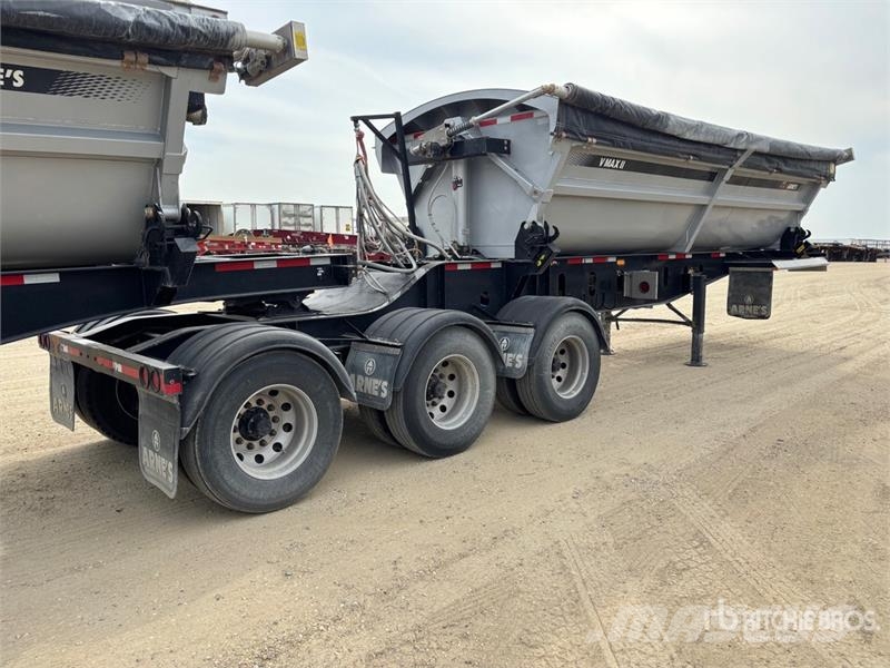 Arnes lead 22 ft Super B-Train Lead Side Dump Trailer Kipper