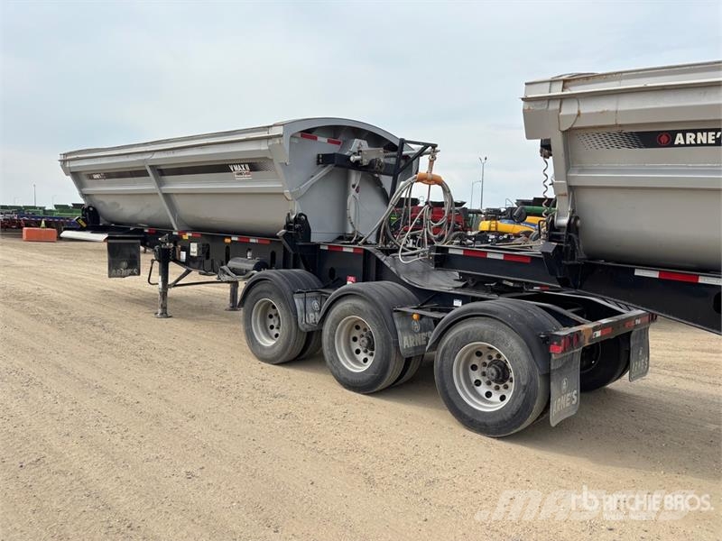Arnes lead 22 ft Super B-Train Lead Side Dump Trailer Kipper